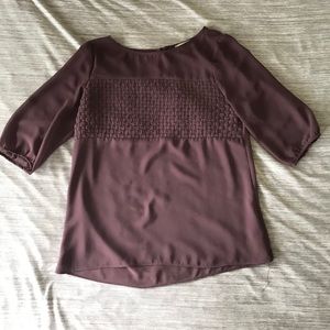 Purple Lost April blouse
